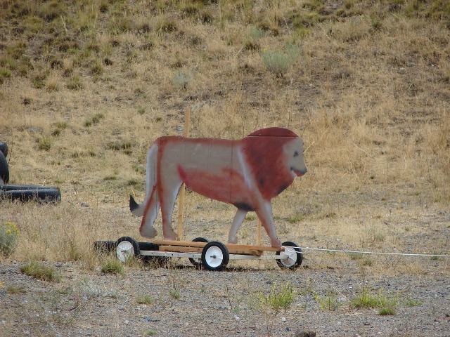 Big bore shoot in Montana